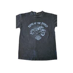 Vintage Y2K King‎ of the Road Size large Harley tshirt Springfield, OH